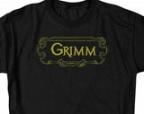 GRIMM T-shirt TV Horror Series Nick Burkhardt graphic printed tee NBC927