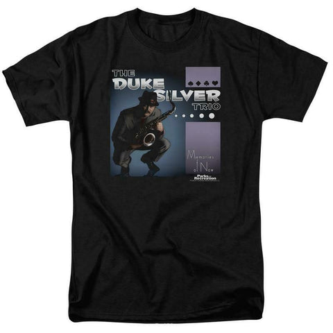 The Duke Silver Trio t-shirt Parks and Recreation Comedy graphic tee for sale online store