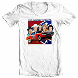 Dukes of Hazzard T-shirt 1980s retro TV show 70s General Lee 100% cotton tee