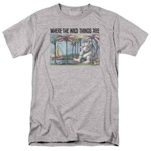 Where Wild Things Are T-shirt classic fit cotton blend graphic tee WBM709
