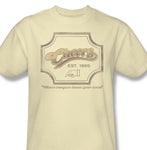 Cheers Sign T shirt 100 % cotton graphic tee Beige retro 80's TV Boston  CBS100