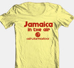 Jamaica Airlines T-shirt 100% cotton vintage style graphic printed tee reggae