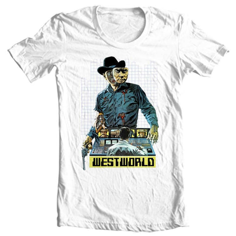 Westworld vintage 70s movie t-shirt for sale online store