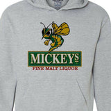 Mickeys Irish Malt Liquor Beer Hoodie 80s retro beer cotton graphic sweatshirt