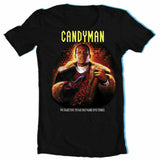 Candyman T Shirt retro Clive Barker slasher film horror movie graphic tee shirt