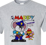 Mappy distressed T-shirt retro vintage 80s 70s old school video arcade game