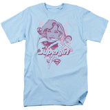 Supergirl T-shirt DC Comics regular fit crew neck cotton graphic tee DCO171