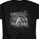 I Survived the Twilight Zone t-shirt retro Sci-Fi TV series graphic tee CBS168