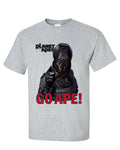 Planet of the Apes Go Ape!  T-shirt retro sci fi original film gray heather tee