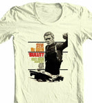 Bullitt T-shirt Steve McQueen retro 70's adult regular graphic cotton tee