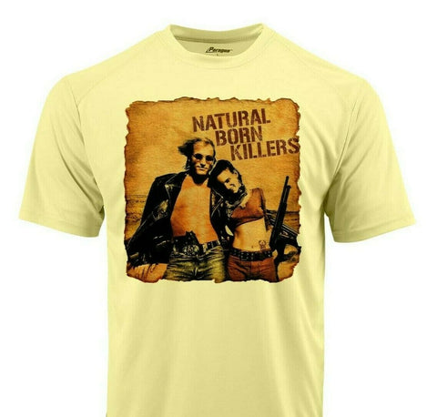 Natural Born Killers T-shirt moisture wick retro 90s movie SPF graphic Sun Shirt