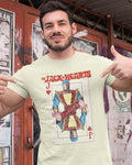 The Jack of Hearts T-Shirt classic vintage Marvel comics 100% cotton tee 1970s The Defenders