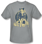Catwoman T-shirt Mee-Yow men's classic fit gray cotton graphic tee BMT117