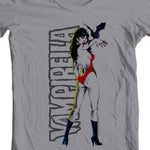 Vampirella retro design horror comics t-shirt for sale online 70s 80s 90s