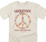 Woodstock music festival graphic tee 1969 original t-shirt online