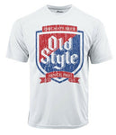 Old Style Dri Fit graphic T-shirt moisture wicking beer beach SPF 50 Sun Shirt