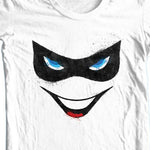 Harley Quinn 'Smile' T-shirt DC Comics white 100% cotton graphic tee BM2241