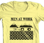 Men at Work T-Shirt - Vintage Retro 80s Australian Rock Band Graphic Tee