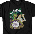 DC Comics The Joker "It's all a joke" retro comics graphic t-shirt BM1547