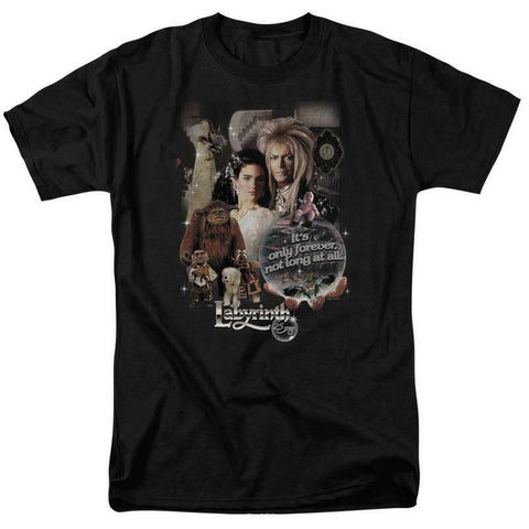 Labyrinth David Bowie Fantasy Cult film Retro 80s adult graphic t-shirt LAB137