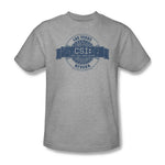 CSI Las Vegas t-shirt television crime show heather grey tee CBS367