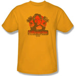 Californication T-shirt men adult regular fit distressed cotton gold tee CBS759