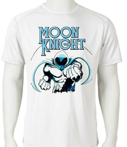 Moon Knight Dri Fit graphic T-shirt moisture wicking retro superhero Sun Shirt