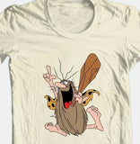 Captain Caveman T-shirt Fee Shipping Saturday morning cartoons 1980s cotton tee