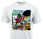 The Falcon Dri Fit graphic T-shirt microfiber UPF +50 retro superhero Sun Shirt for sale online store