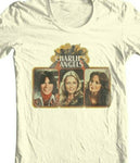 Charlie's Angels T-shirt 1970's retro style cotton graphic distressed tee CA100