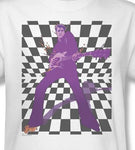 Elvis Presley T-shirt retro classic rock cotton regular fit white tee ELV595