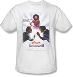 Weird Science 80's movie poster t-shirt graphic tee brat pack for sale online 80's 