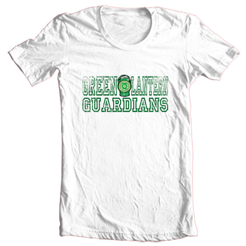 Green Lantern Guardians T-shirt DC comic book superhero 100% cotton tee DCO52