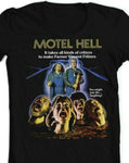 Motel Hell T Shirt retro 1980s horror movie classic 80s film graphic tee shirt