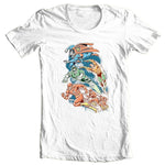 Justice League T-shirt Superman The Flash Aqua Man cotton tee DC comics DCO238