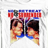 No Retreat No Surrender T-shirt retro karate movie old style film free shipping