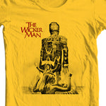 The Wicker Man original movie poster t-shirt classic horror fil 1970s graphic tee