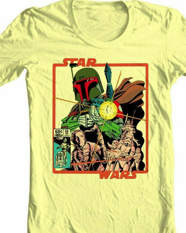 Star Wars comic book t-shirt 1977 original series Boba Fett graphic tee empire