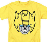 Transformers Bumble Bee T-shirt yellow 80s cartoon graphic tee for sale