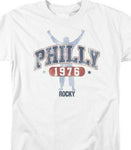 Rocky Movie 1976 Philly Sylvester Stallone Philadelphia Graphic T-shirt MGM151