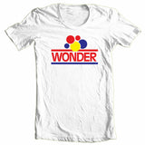 Wonder Bread T-shirt men's regular fit white cotton printed graphic tee
