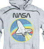 USA NASA space science program Spaceflight Retro 50s Graphic gray hoodie for sale online shop