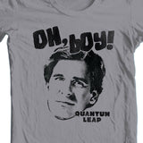 Quantum Leap T-shirt 1980s retro science-fiction TV nostalgic cotton tee NBC331