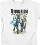 Quantum and Woody T Shirt Valiant Comics 1990s comic book graphic tee VAL182