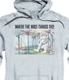 Where the Wild Things Are Hoodie men's regular fit graphic hoodie WBM709