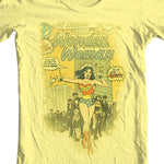 Wonder Woman nostalgic cover design tee shirt for sale store Golden Age 
