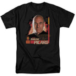 Star Trek The Next Generation Capt Jean-Luc Picard graphic t-shirt CBS615