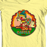 Mr Dos Castle t-shirt vintage retro arcade video game tee free shipping