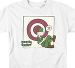 Beetle Bailey T-shirt men's adult classic fit cotton white graphic tee KSF115B