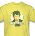Knight Rider T-shirt Free Shipping 1980s Hasselhoff K.I.T.T. cotton tee NBC494
